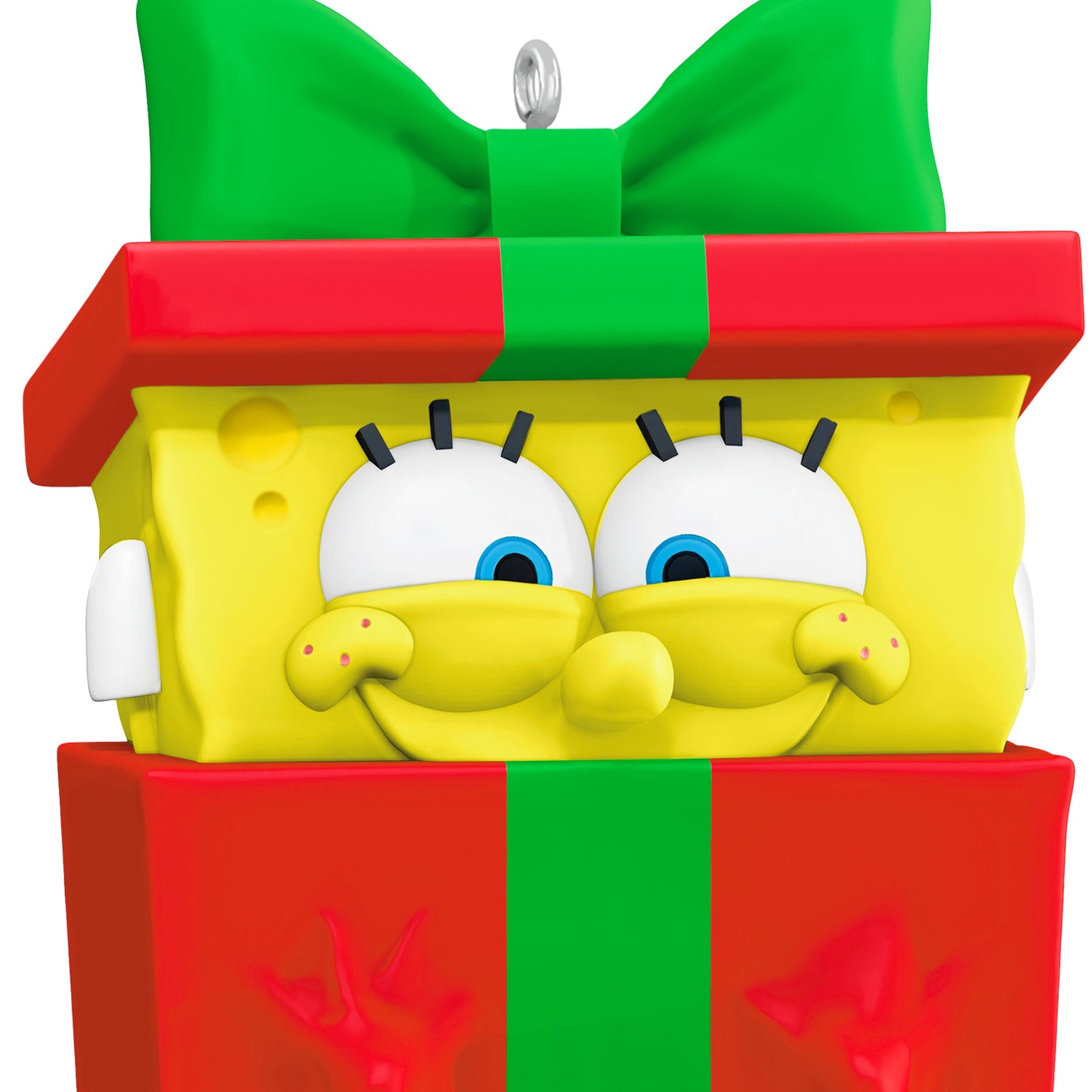 SpongeBob SquarePants, Sponge-boxed for Christmas — 2025 Hallmark Keepsake Christmas Ornament