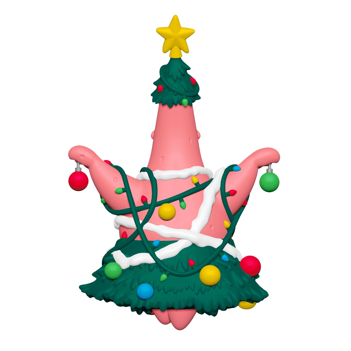 SpongeBob SquarePants, O Patrick Tree! — 2025 Hallmark Keepsake Christmas Ornament