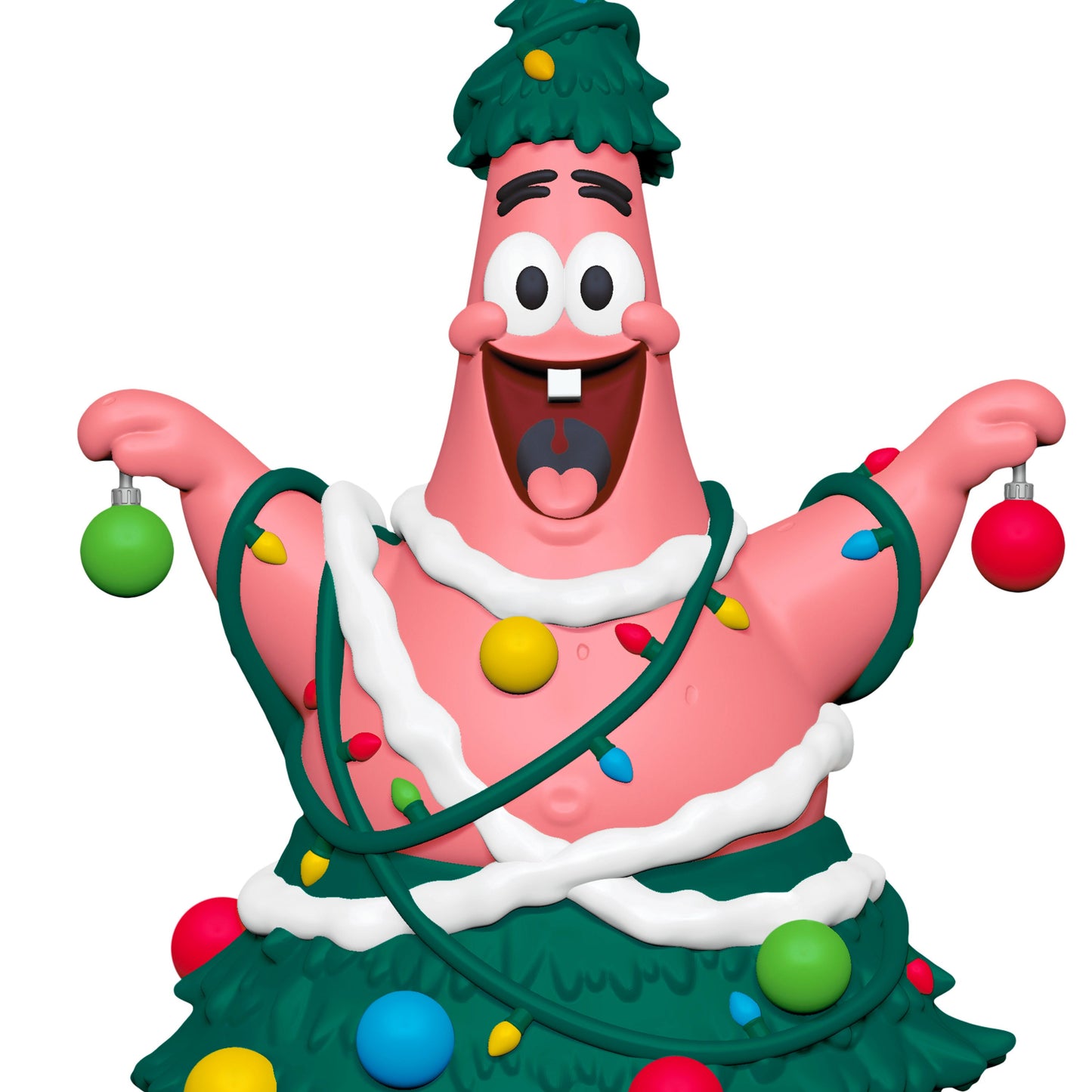 SpongeBob SquarePants, O Patrick Tree! — 2025 Hallmark Keepsake Christmas Ornament