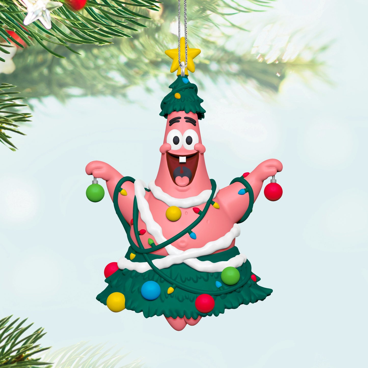 SpongeBob SquarePants, O Patrick Tree! — 2025 Hallmark Keepsake Christmas Ornament