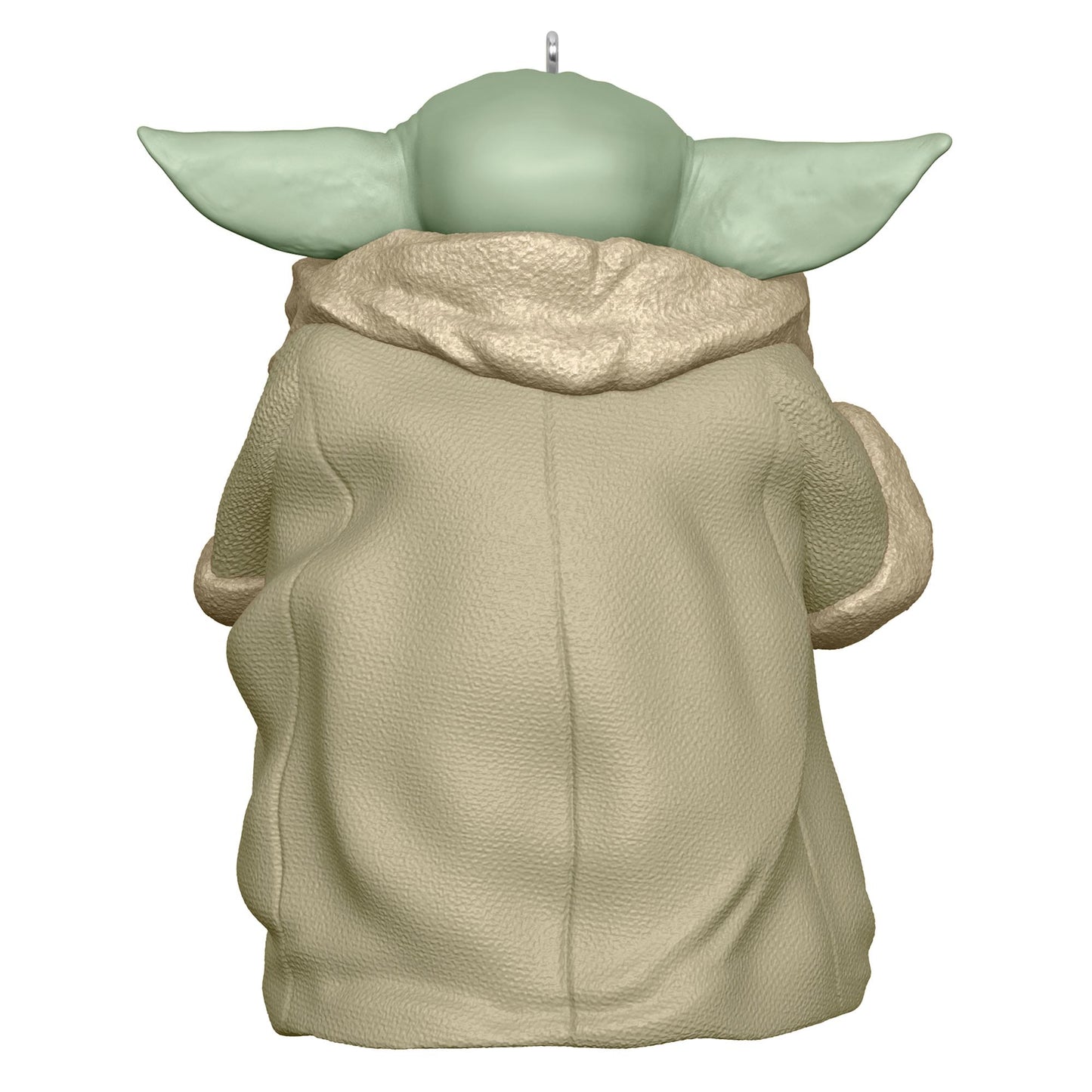 Star Wars™: The Mandalorian™, Din Grogu™ — 2025 Hallmark Keepsake Christmas Ornament, detailed back view showcasing the textured robe and oversized ears.