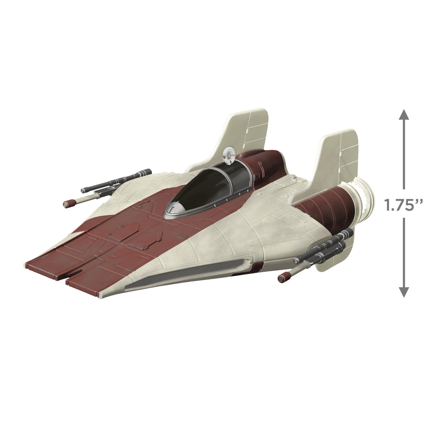Star Wars™: Return of the Jedi™, A-wing Fighter™ — 2025 Hallmark Keepsake Christmas Ornament