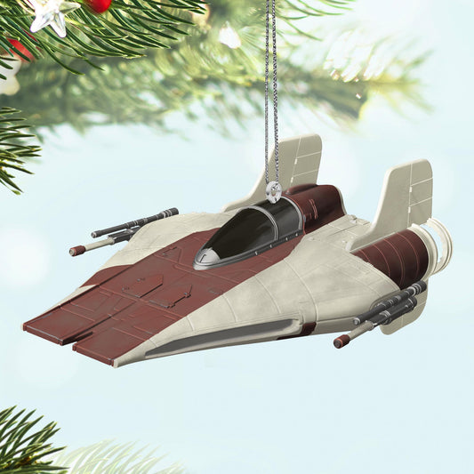 Star Wars™: Return of the Jedi™, A-wing Fighter™ — 2025 Hallmark Keepsake Christmas Ornament