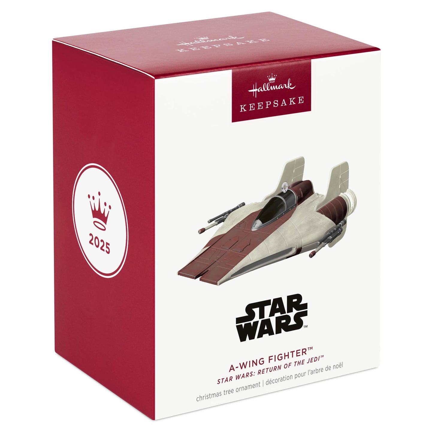 Star Wars™: Return of the Jedi™, A-wing Fighter™ — 2025 Hallmark Keepsake Christmas Ornament