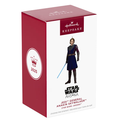 Star Wars™: Ahsoka™, Jedi™ General Anakin Skywalker™ — 2025 Hallmark Keepsake Christmas Ornament