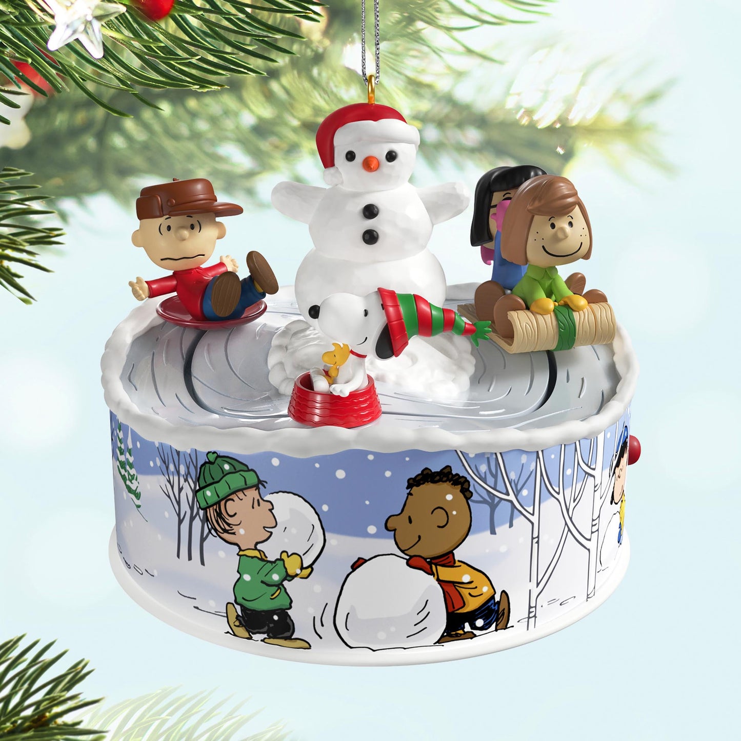 Peanuts® Let's Go Sledding! — 2025 Hallmark Keepsake Christmas Ornament