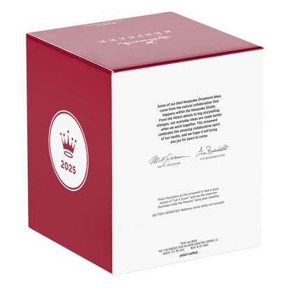 Peanuts® Let's Go Sledding! — 2025 Hallmark Keepsake Christmas Ornament