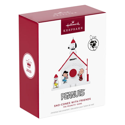 Peanuts® Sno-Cones With Friends — 2025 Hallmark Keepsake Christmas Ornament