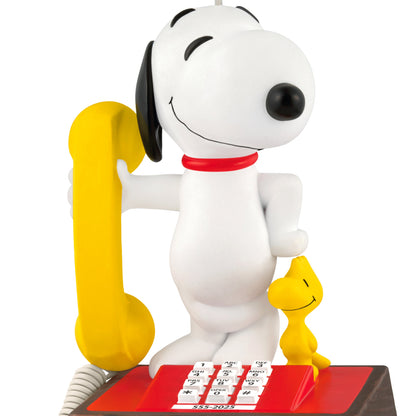 Peanuts® 75th Anniversary, Hello, Snoopy! Ornament With Sound — 2025 Hallmark Keepsake Christmas Ornament