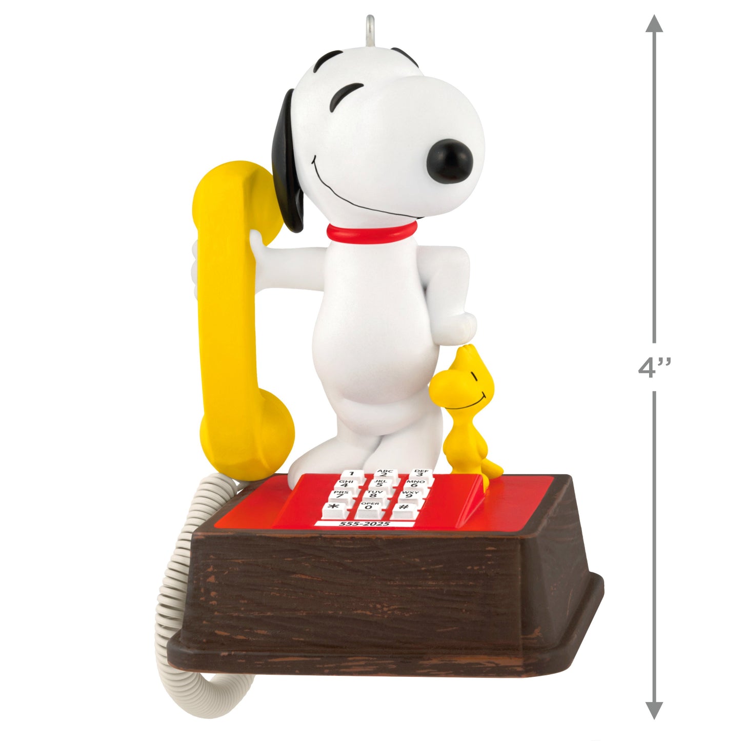 Peanuts® 75th Anniversary, Hello, Snoopy! Ornament With Sound — 2025 Hallmark Keepsake Christmas Ornament