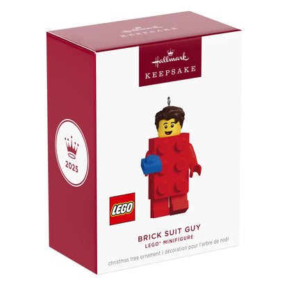 LEGO® Minifigure, Brick Suit Guy — 2025 Hallmark Keepsake Christmas Ornament