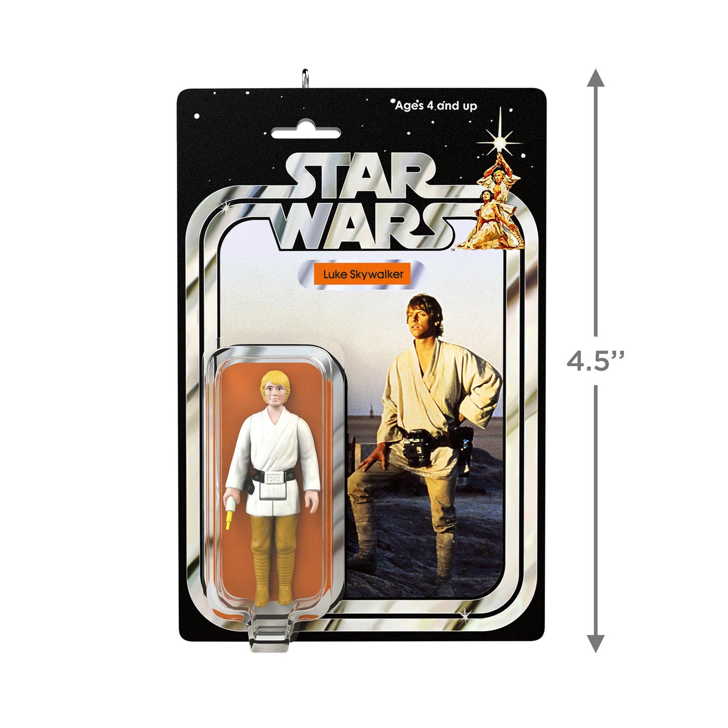 Star Wars™, Luke Skywalker™ Vintage Figure Ornament — 2025 Hallmark Keepsake Christmas Ornament