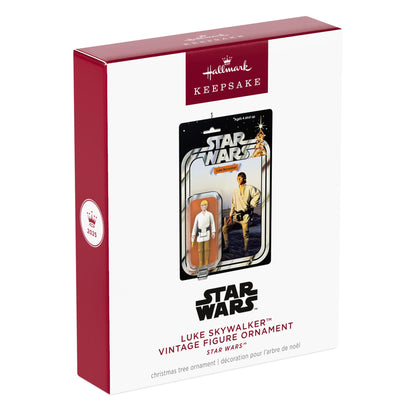 Star Wars™, Luke Skywalker™ Vintage Figure Ornament — 2025 Hallmark Keepsake Christmas Ornament