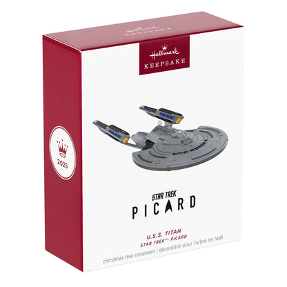 Star Trek™: Picard, U.S.S. Titan — 2025 Hallmark Keepsake Christmas Ornament