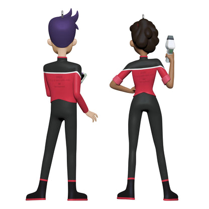 Star Trek™: Lower Decks, Ensigns Beckett Mariner and Bradward Boimler — 2025 Hallmark Keepsake Christmas Ornament