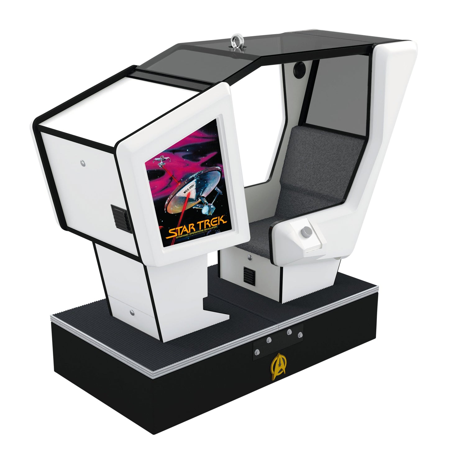 Star Trek™: Strategic Operations Simulator Arcade Game With Light and Sound — 2025 Hallmark Keepsake Christmas Ornament