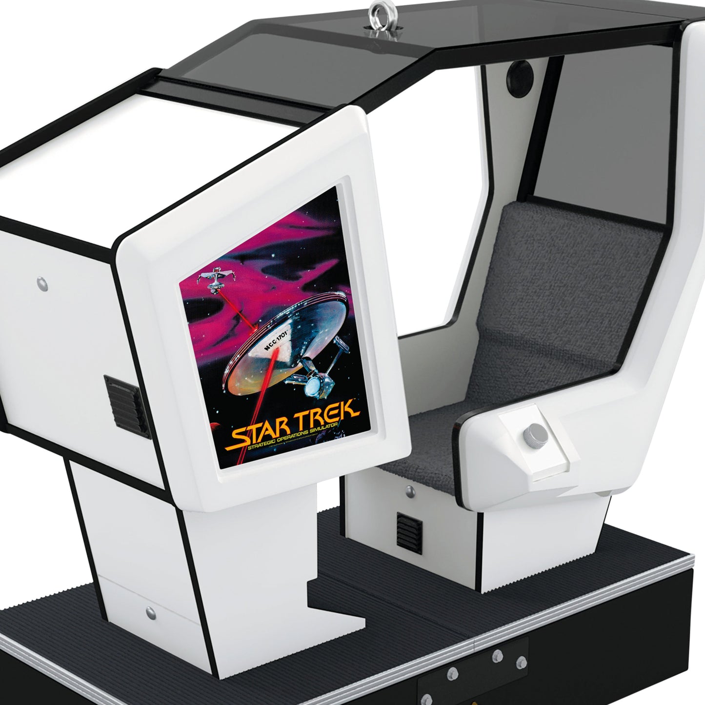 Star Trek™: Strategic Operations Simulator Arcade Game With Light and Sound — 2025 Hallmark Keepsake Christmas Ornament