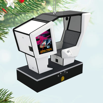 Star Trek™: Strategic Operations Simulator Arcade Game With Light and Sound — 2025 Hallmark Keepsake Christmas Ornament