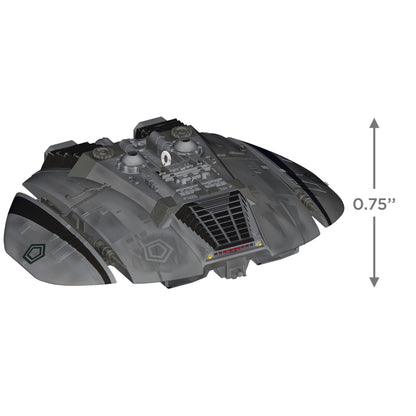 Battlestar Galactica, Cylon Raider — 2025 Hallmark Keepsake Christmas Ornament