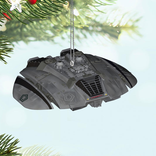 Battlestar Galactica, Cylon Raider — 2025 Hallmark Keepsake Christmas Ornament