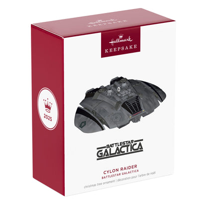Battlestar Galactica, Cylon Raider — 2025 Hallmark Keepsake Christmas Ornament
