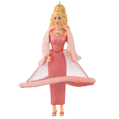 Barbie™, Pink & Pretty Barbie™ — 2025 Hallmark Keepsake Christmas Ornament