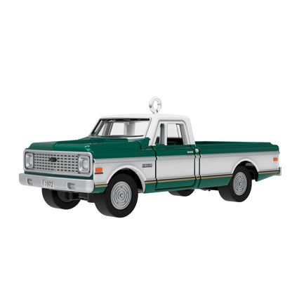 Lil' American Trucks 1972 Chevrolet® Cheyenne™ Super (Miniature) — Hallmark Keepsake Christmas Ornament