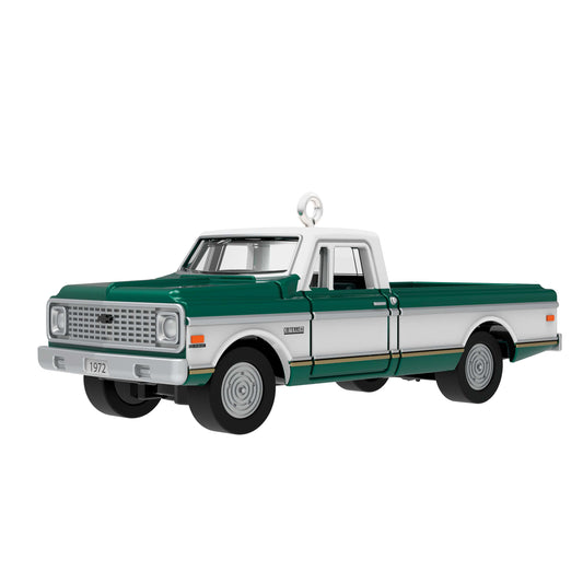 Lil' American Trucks 1972 Chevrolet® Cheyenne™ Super (Miniature) — Hallmark Keepsake Christmas Ornament