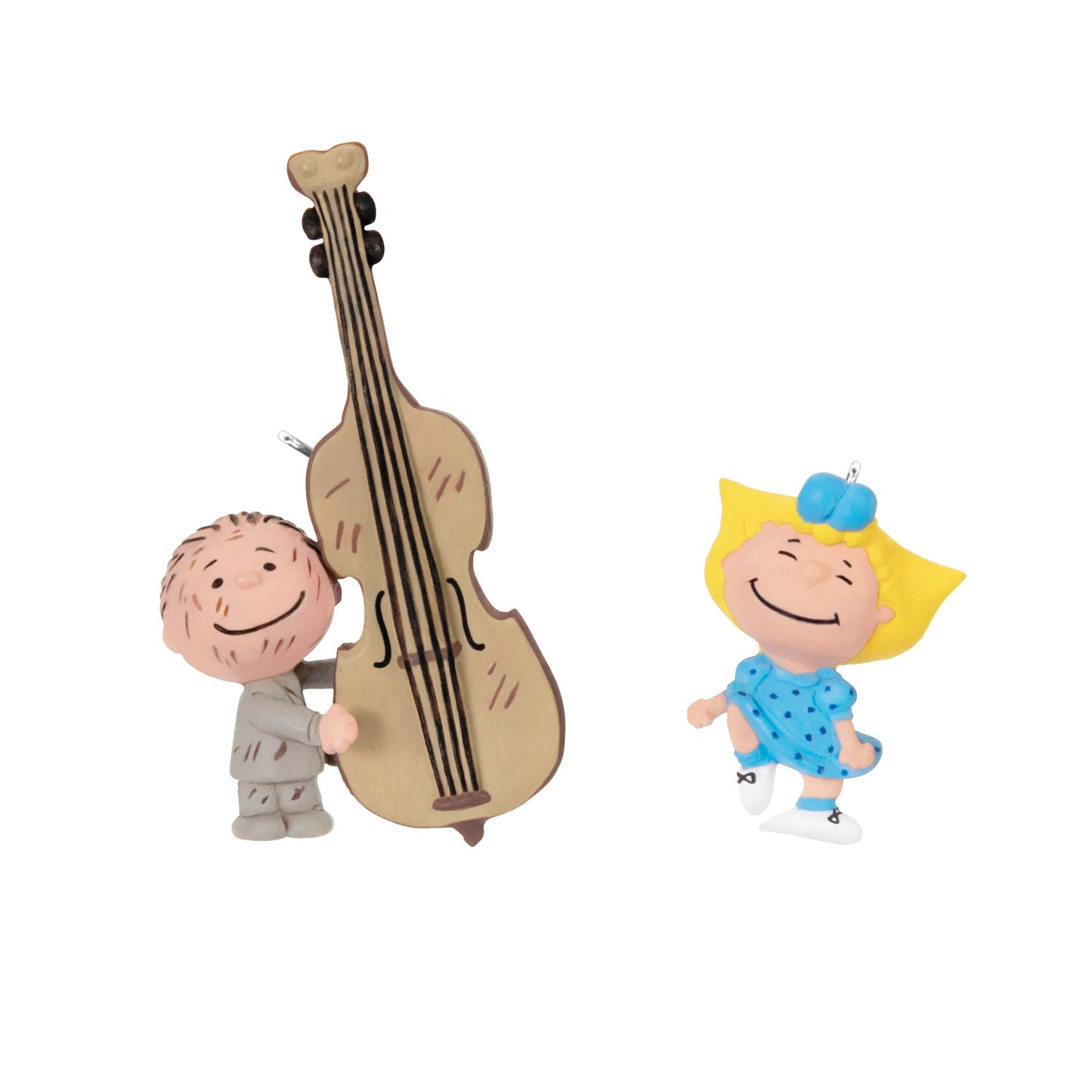 The Peanuts® Gang, Sally and Pigpen Ornaments, Set of 2  (Miniature) — Hallmark Keepsake Christmas Ornaments