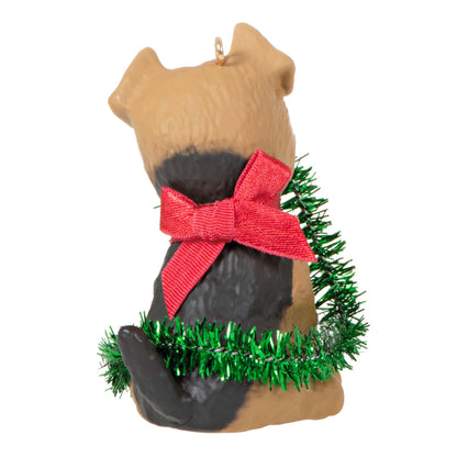 Puppy Love Terrier — Hallmark Keepsake Christmas Ornament