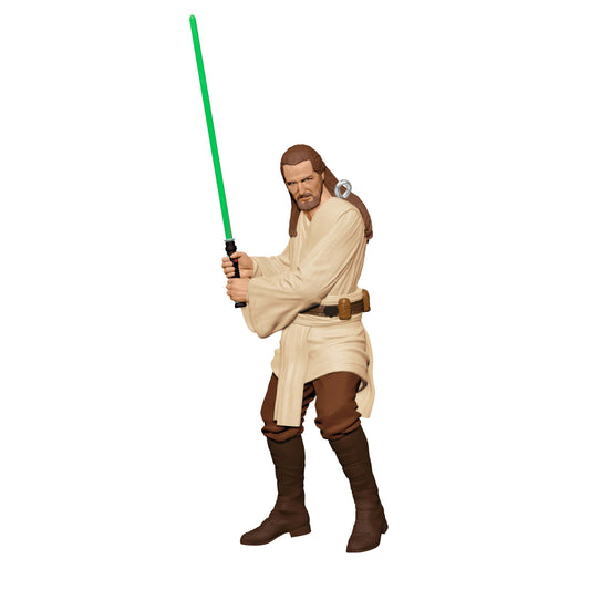 Star Wars™: The Phantom Menace™ 25th Anniversary, Qui-Gon Jinn™ — Hallmark Keepsake Christmas Ornament