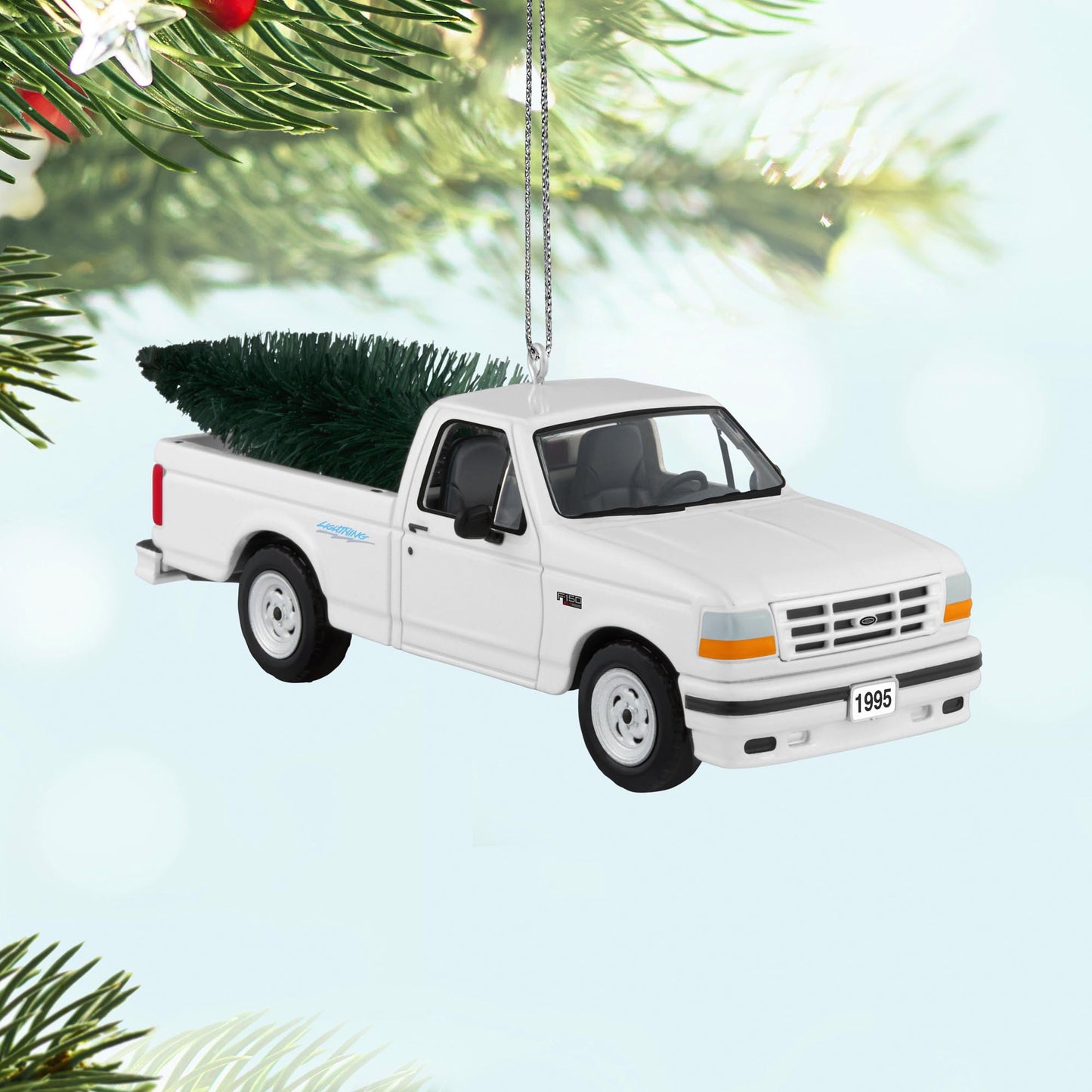 1995 Ford SVT Lightning 31st, in the All-American Trucks Series — 2025 Hallmark Keepsake Christmas Ornament