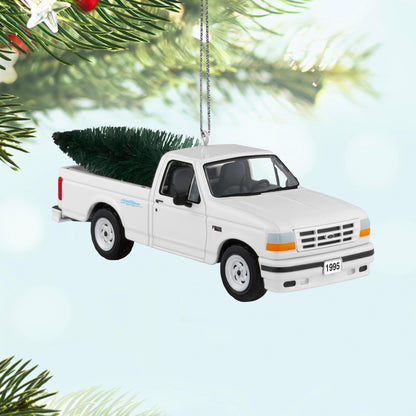 1995 Ford SVT Lightning 31st, in the All-American Trucks Series — 2025 Hallmark Keepsake Christmas Ornament