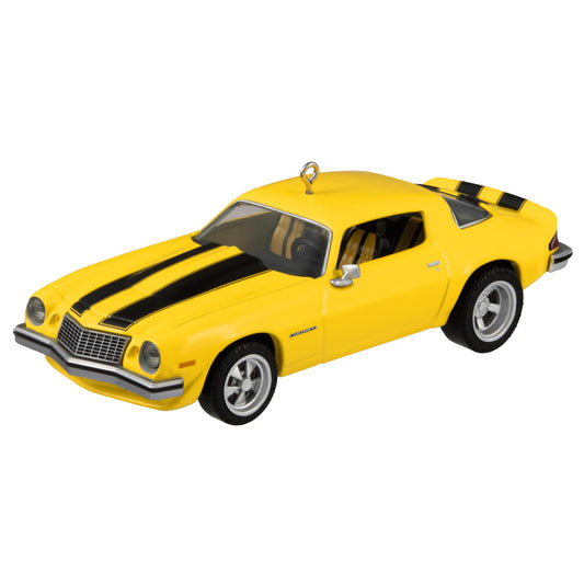 1976 Chevrolet® Camaro® Bumblebee Transformers, 5th in The Car's the Star Series — 2025 Hallmark Keepsake Christmas Ornament