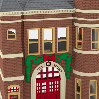 Korners Firehouse, 42nd in the Nostalgic Houses and Shops Series — 2025 Hallmark Keepsake Christmas Ornament