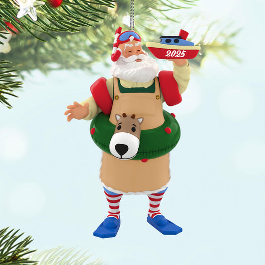 Toymaker Santa, 26th in the Series — 2025 Hallmark Keepsake Christmas Ornament