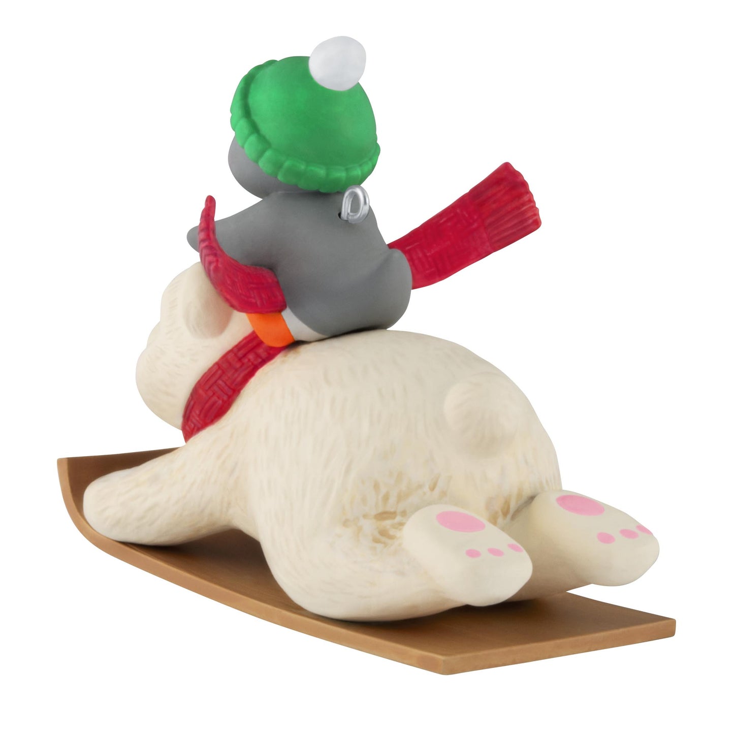 Sledding Sidekicks, 25th in the Snowball and Tuxedo Series — 2025 Hallmark Keepsake Christmas Ornament