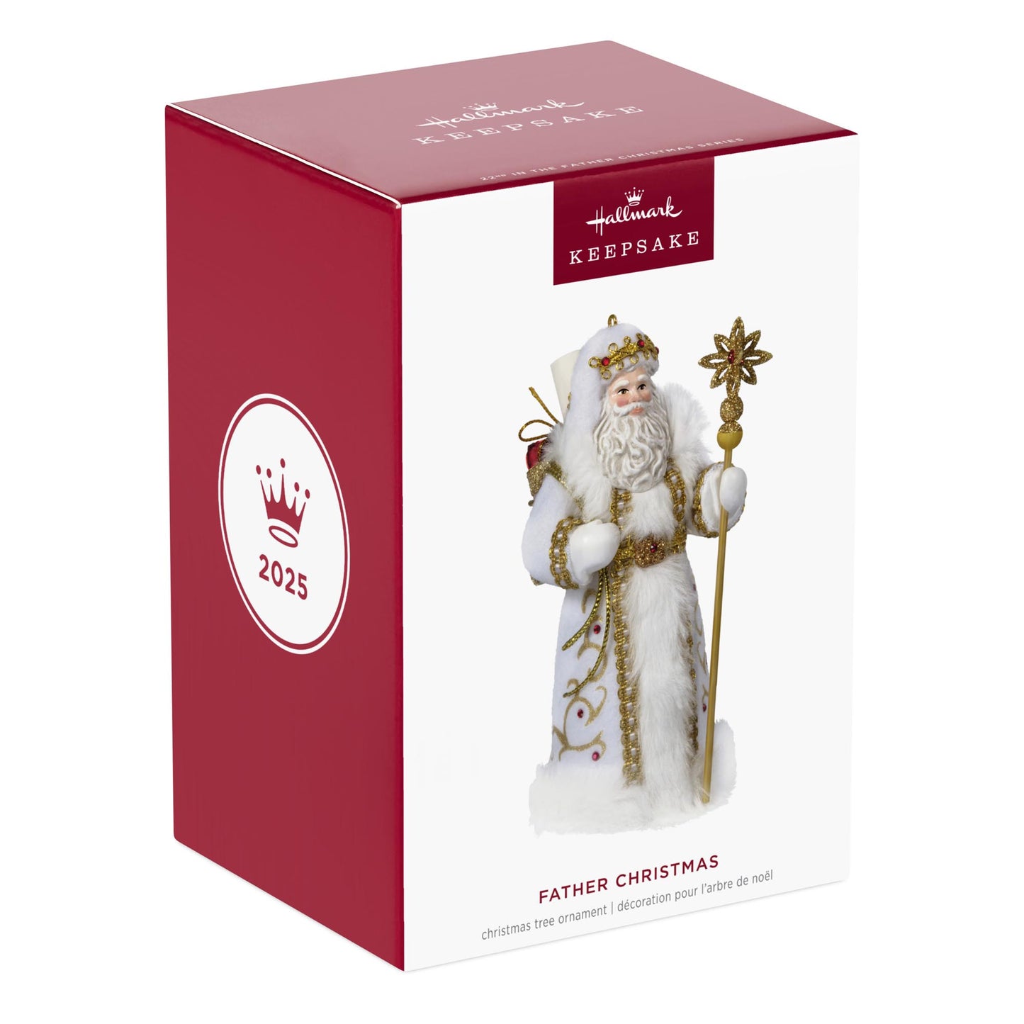 Father Christmas, 22nd in the Series — 2025 Hallmark Keepsake Christmas Ornament