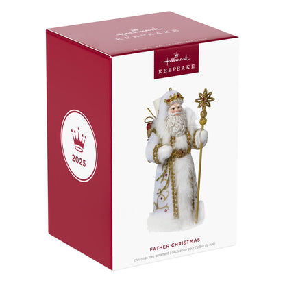 Father Christmas, 22nd in the Series — 2025 Hallmark Keepsake Christmas Ornament