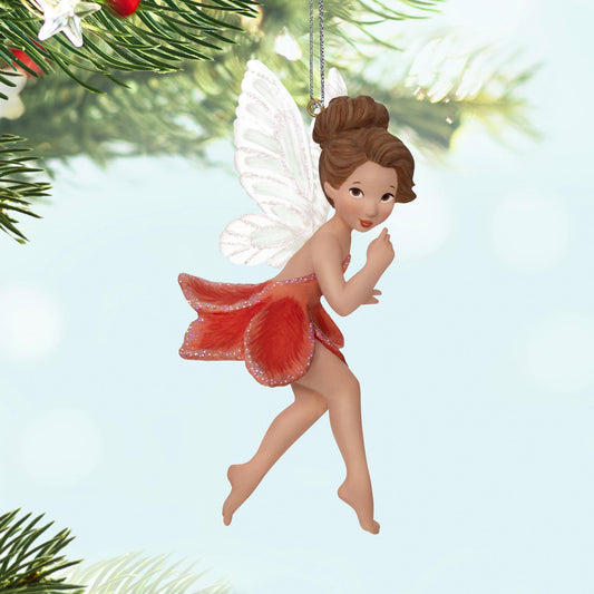 Gladiolus Fairy, 21st in the Fairy Messengers Series — 2025 Hallmark Keepsake Christmas Ornament