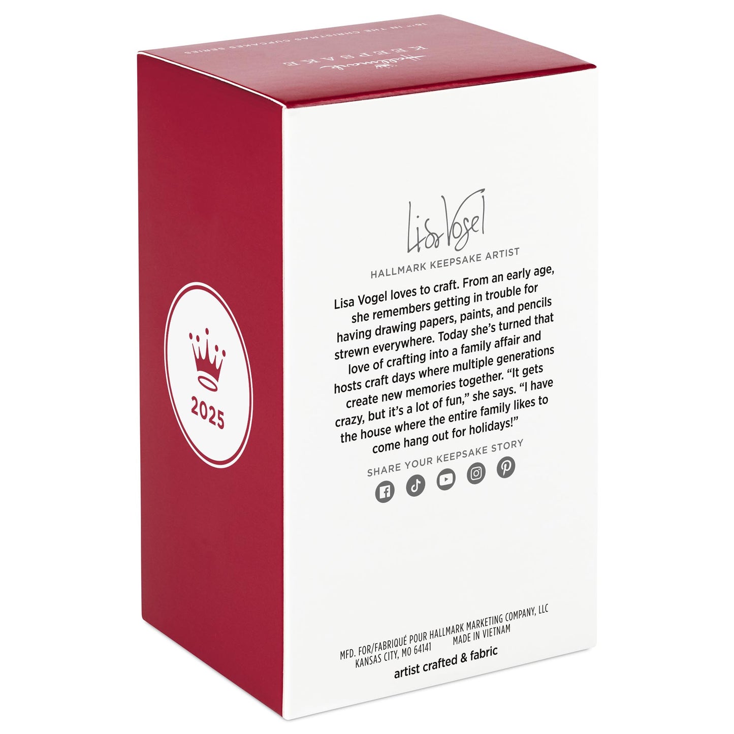 Merry Macarons, 16th in the Christmas Cupcakes Series — 2025 Hallmark Keepsake Christmas Ornament