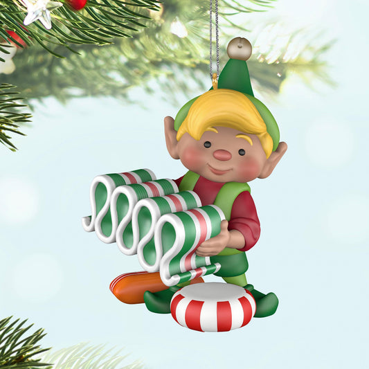 North Pole Tree Trimmers, 13th in the Series — 2025 Hallmark Keepsake Christmas Ornament