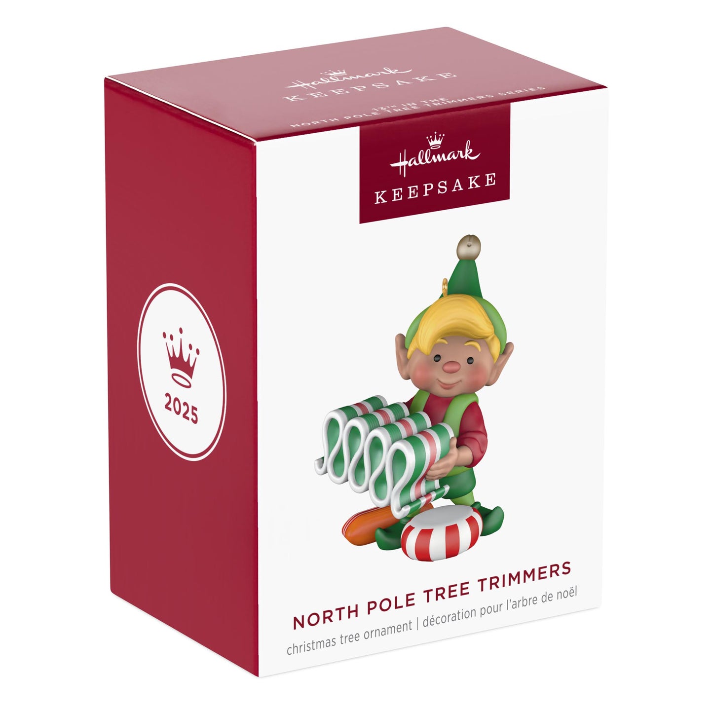 North Pole Tree Trimmers, 13th in the Series — 2025 Hallmark Keepsake Christmas Ornament