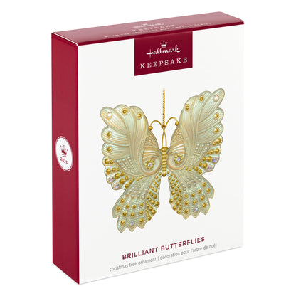 Brilliant Butterflies, 9th in the Series — 2025 Hallmark Keepsake Christmas Ornament