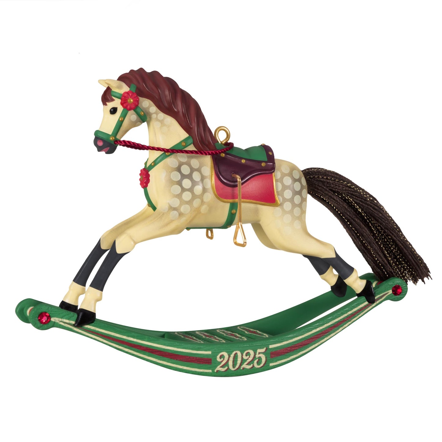 Rocking Horse Memories, 6th in the Series — 2025 Hallmark Keepsake Christmas Ornament