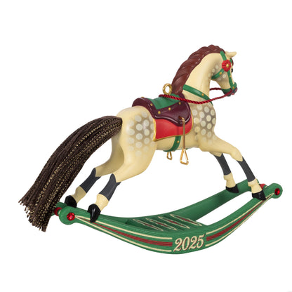 Rocking Horse Memories, 6th in the Series — 2025 Hallmark Keepsake Christmas Ornament