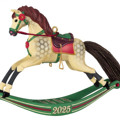 Rocking Horse Memories, 6th in the Series — 2025 Hallmark Keepsake Christmas Ornament