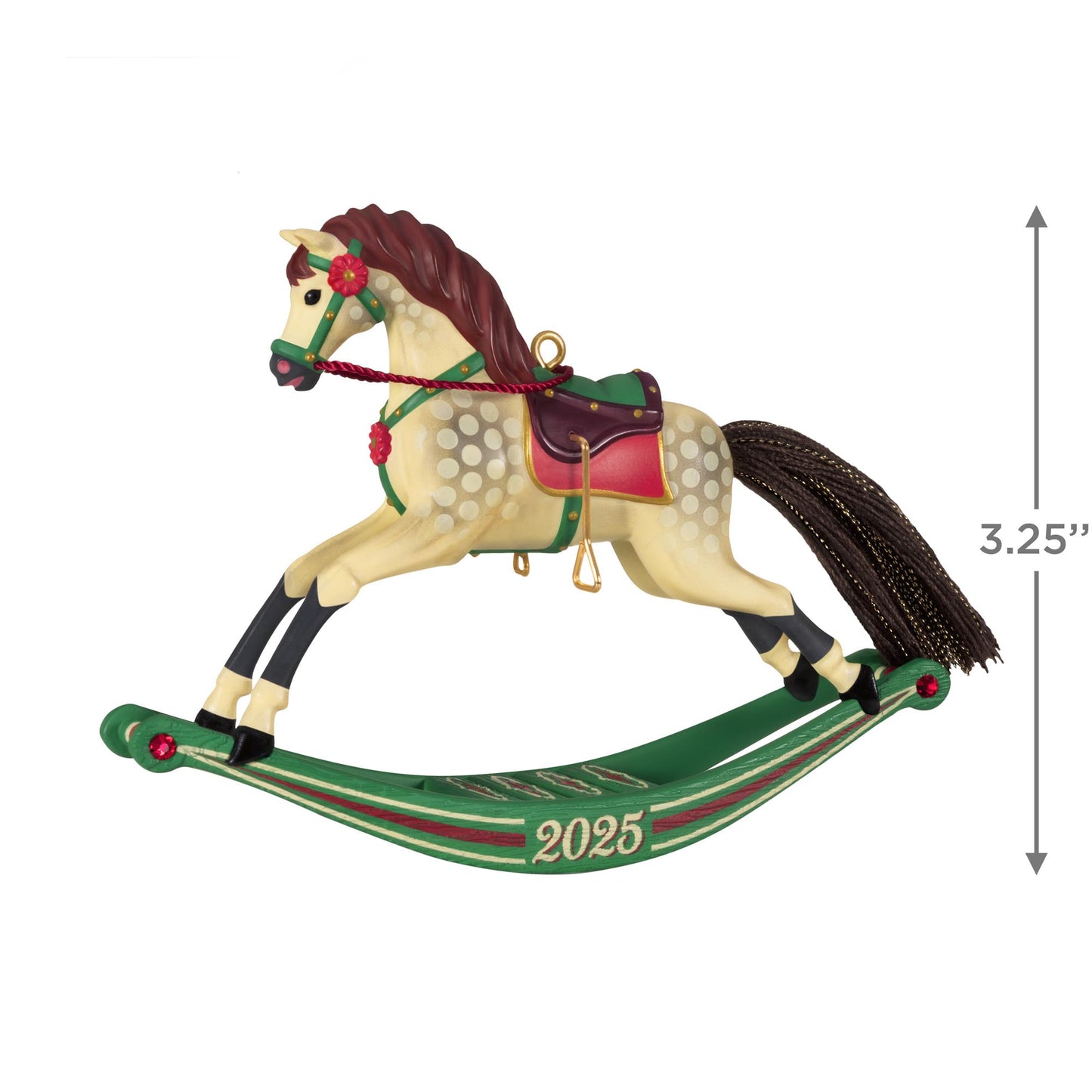 Rocking Horse Memories, 6th in the Series — 2025 Hallmark Keepsake Christmas Ornament