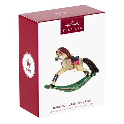 Rocking Horse Memories, 6th in the Series — 2025 Hallmark Keepsake Christmas Ornament