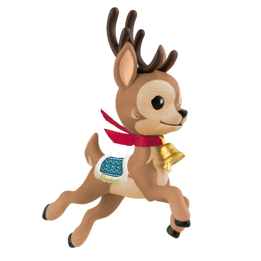 Dasher, 1st in the Eight Tiny Reindeer Series — 2025 Hallmark Keepsake Christmas Ornament